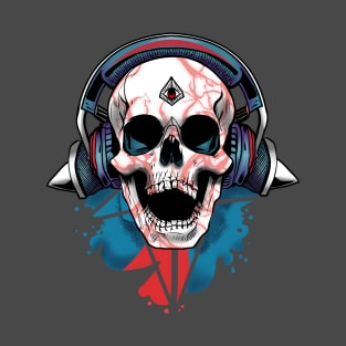 Headphone Skull T-Shirt