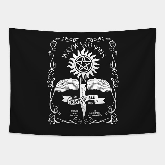 Wayward Sons Ale Supernatural Tapestry by joefixit2