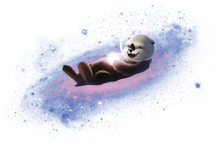 Otter Space Magnet