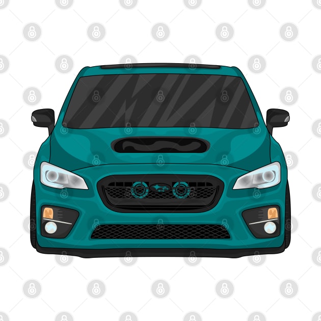 WRX TEAL by VENZ0LIC