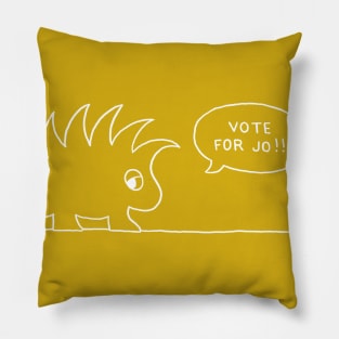 VOTE FOR JO COMIC Pillow