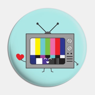 Retro TV | by queenie's cards Pin