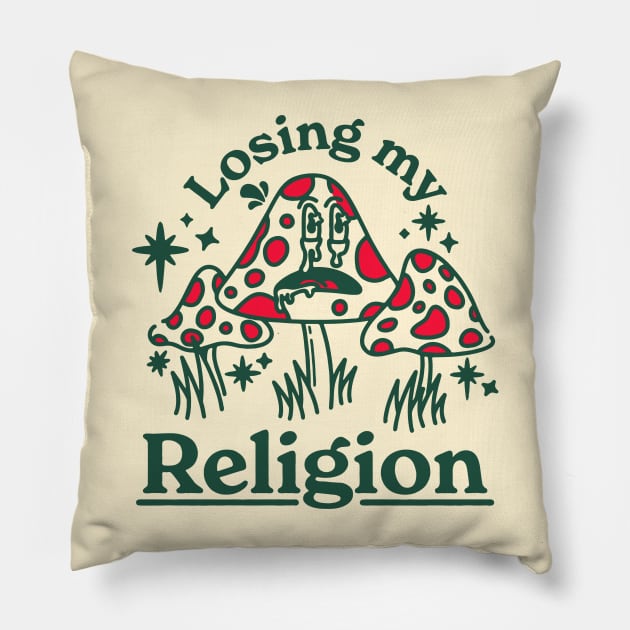 Losing my Religion Pillow by jefcaine