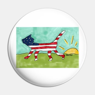 American Kitty Pin