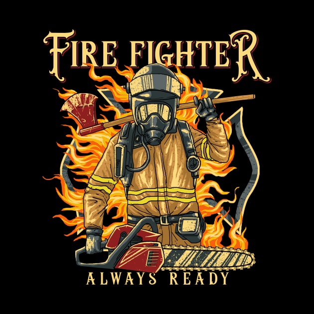 Fire fighter by akawork280