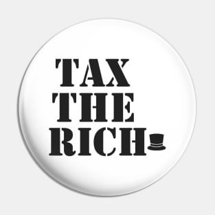 tax the rich Pin