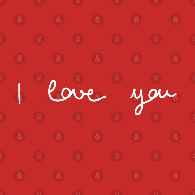 I love you by pepques