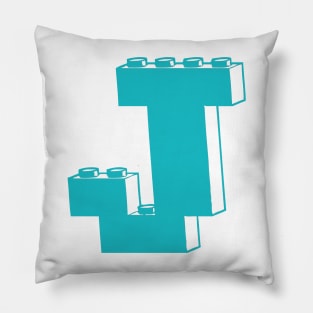 THE LETTER J by Customize My Minifig Pillow