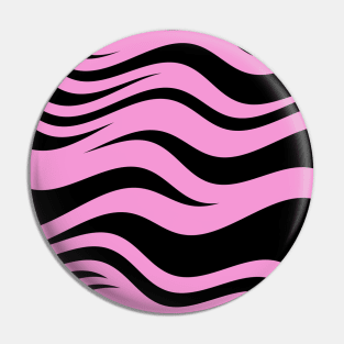 Pink Waves Pin