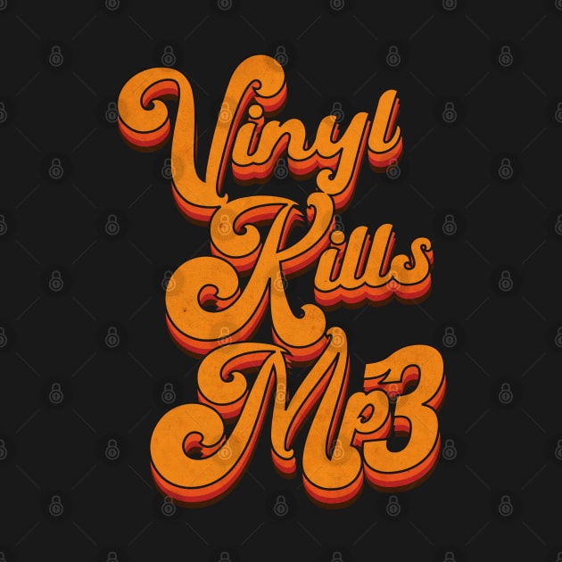 Vinyl Kills Mp3 by CTShirts