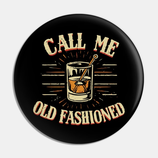 Call Me old Fashioned. Retro Pin by Chrislkf