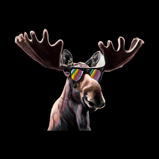 Cool Moose by DavisDesigns79