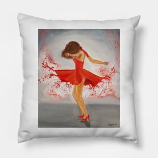 A Splash of Passion Pillow