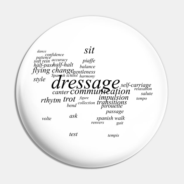 Equestrian Dictionary - Dressage (light) Pin by ThunderboltFire