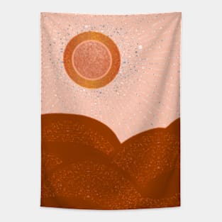 Rays of Love - Copper Light Tapestry