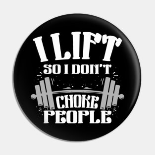 Funny Weightlifting Pin