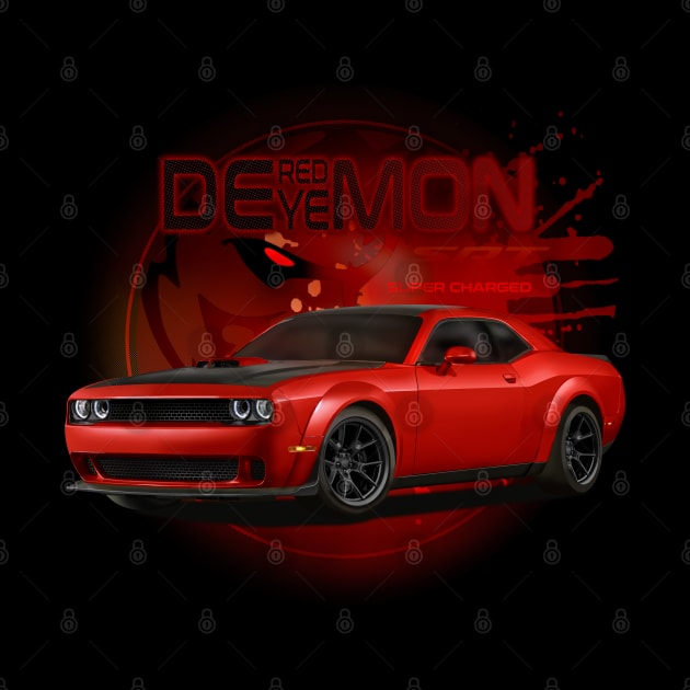 Dodge Redeye Hellcat Challenger by hardtbonez