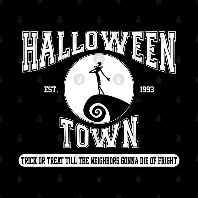 Halloween Town College Design by RobotGhost