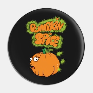 Funny Pumpkin Spice Latte Farts Pin