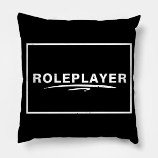 roleplay Typography T shirt quotes retro vintage Pillow