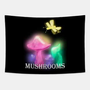 Magic mushrooms Tapestry
