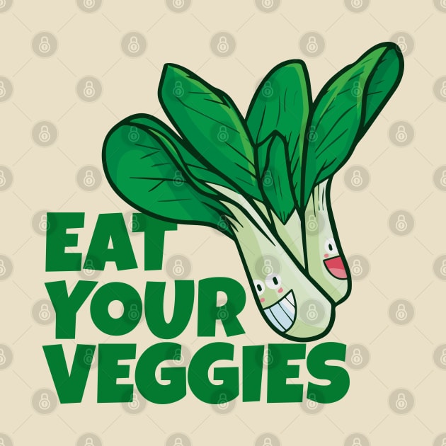 Eat Your Veggies - Mustard Version by Jocularity Art