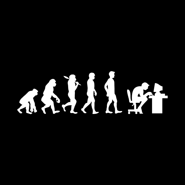 Evolution of Gamer Fun Shirt by HBfunshirts