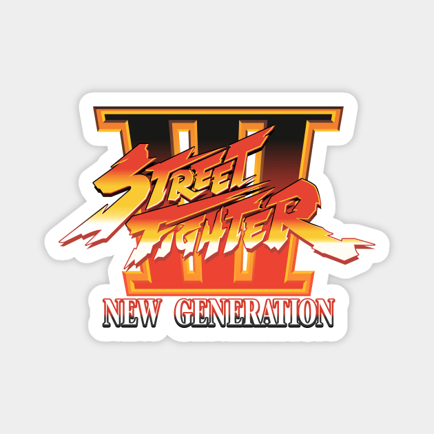 Street Fighter III - New Generation Magnet by LeeRobson