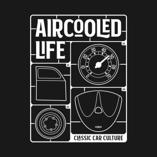 Aircooled Classic Car Parts vdub Air-cooled Life T-Shirt