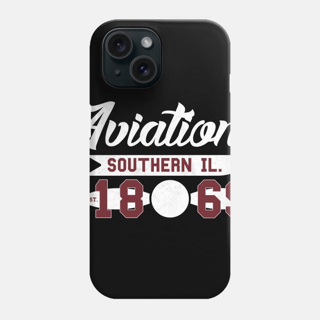 Southern Illinois Aviation Est. 1869 Phone Case by AddictingDesigns