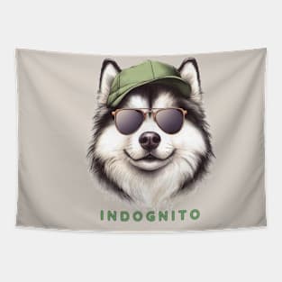 Husky Indognito Tapestry