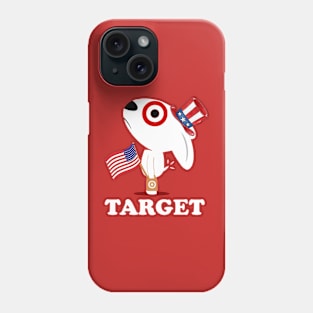 American Flag Bullseye Team Member Phone Case