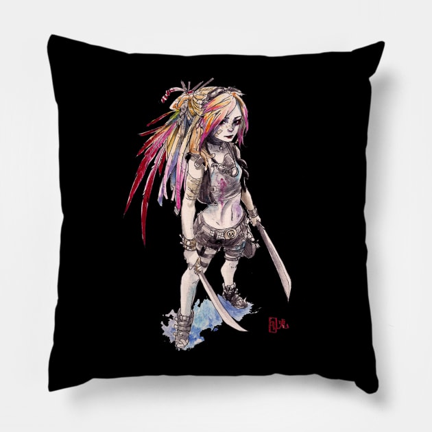 wasteland Pillow by ArchiriUsagi