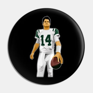 Sam Darnold #14 Exit the Fileds Pin