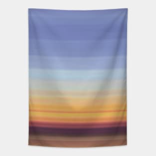 Sunset Blur Tapestry