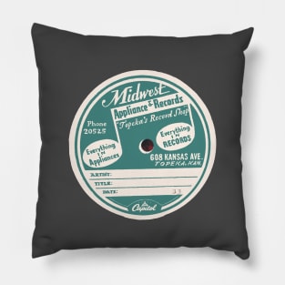 Midwest Appliance & Records 1952 Pillow