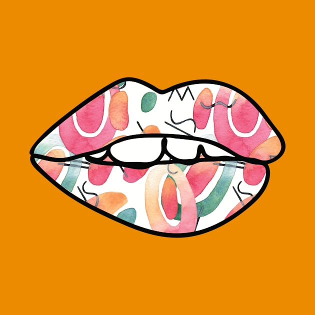 Tutti Fruity Lips by ForgottenFabric