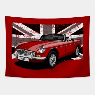 The coolest british classic roadster! Tapestry