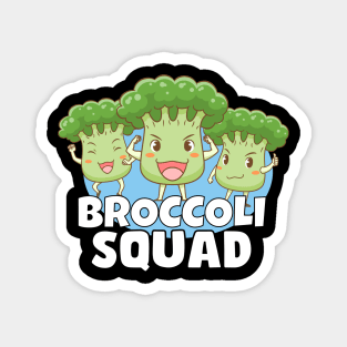 Kawaii Broccoli Cute Anime Squad Magnet