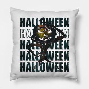 Halloween 2022 curved pumpkin Pillow