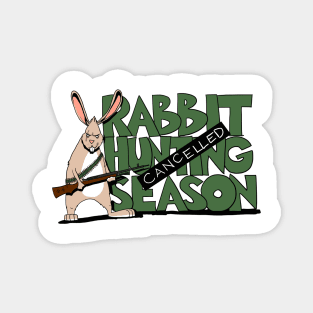 Rabbit Hunting Season... Magnet