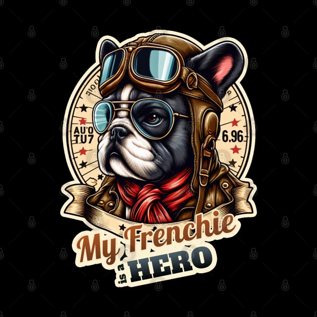 Pilot French bulldog by k9-tee