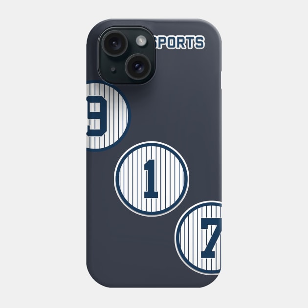 Rep Your Area Code (NY 917) Phone Case by RUTSSports