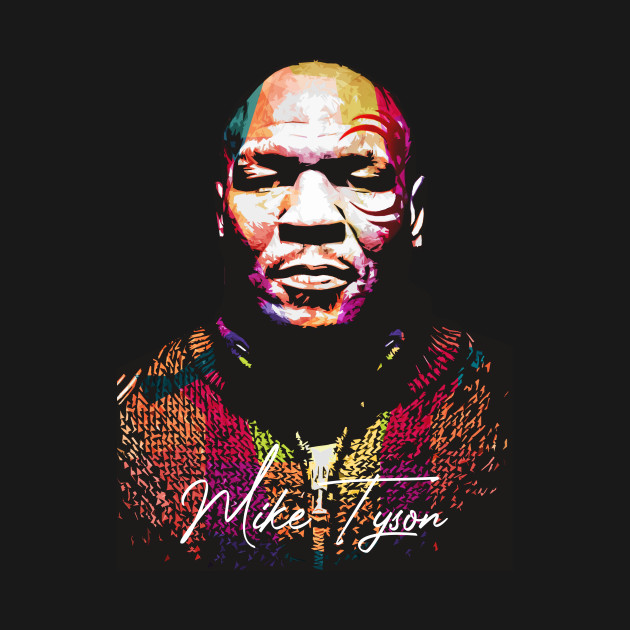Mike Tyson Pop Art - Mike Tyson - T-Shirt | TeePublic
