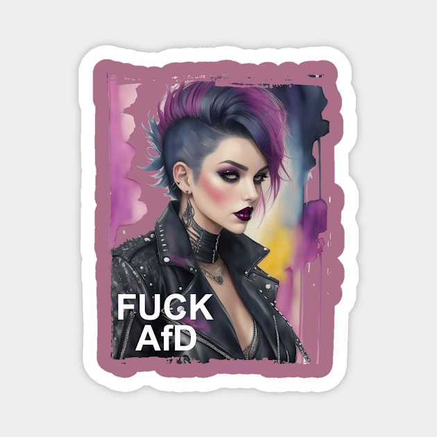 F*CK AfD Magnet by DeVerviers