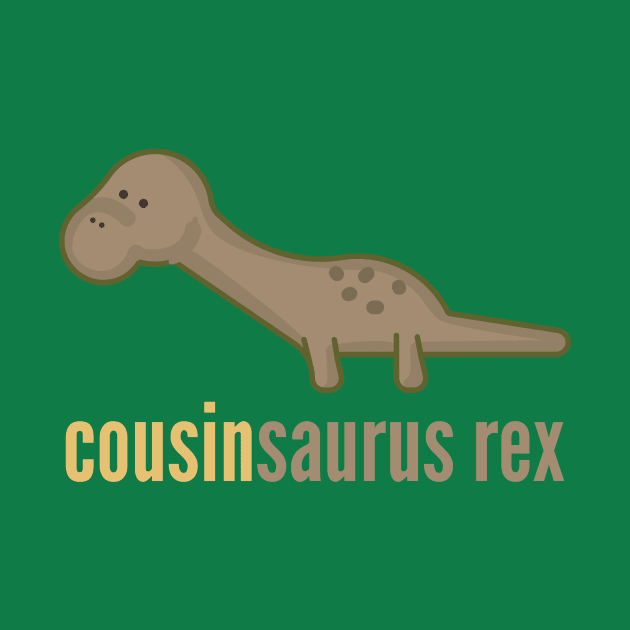 Cousinsaurus Rex T-Shirt Family Dinosaur Shirts by DoggyStyles