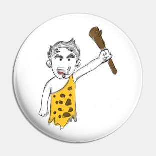 Caveman Pin