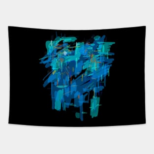 Blue Background Tapestry