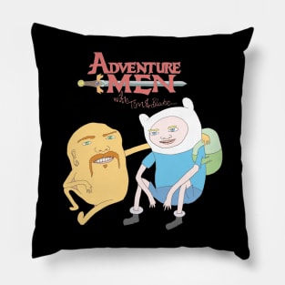 Tim and Blake fro Adventure Men Pillow