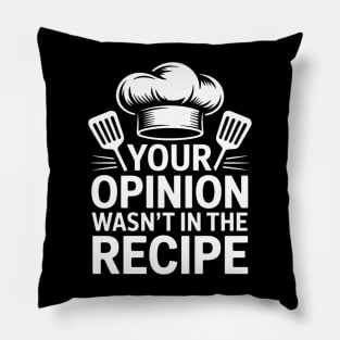 Chef Art Men Women Cook Pastry Chef Cooking Food Life Pillow